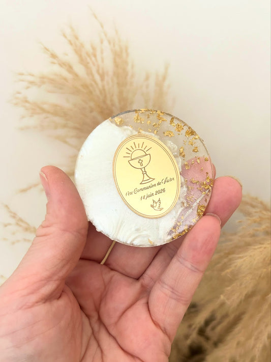 Magnet Calice personnalisé – cadeau invité communion