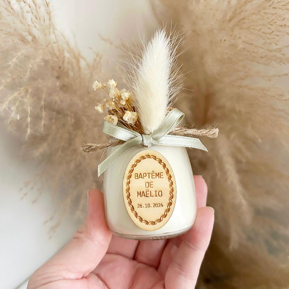 Bougie Médaillon Sauge - MON CADEAU INVITE