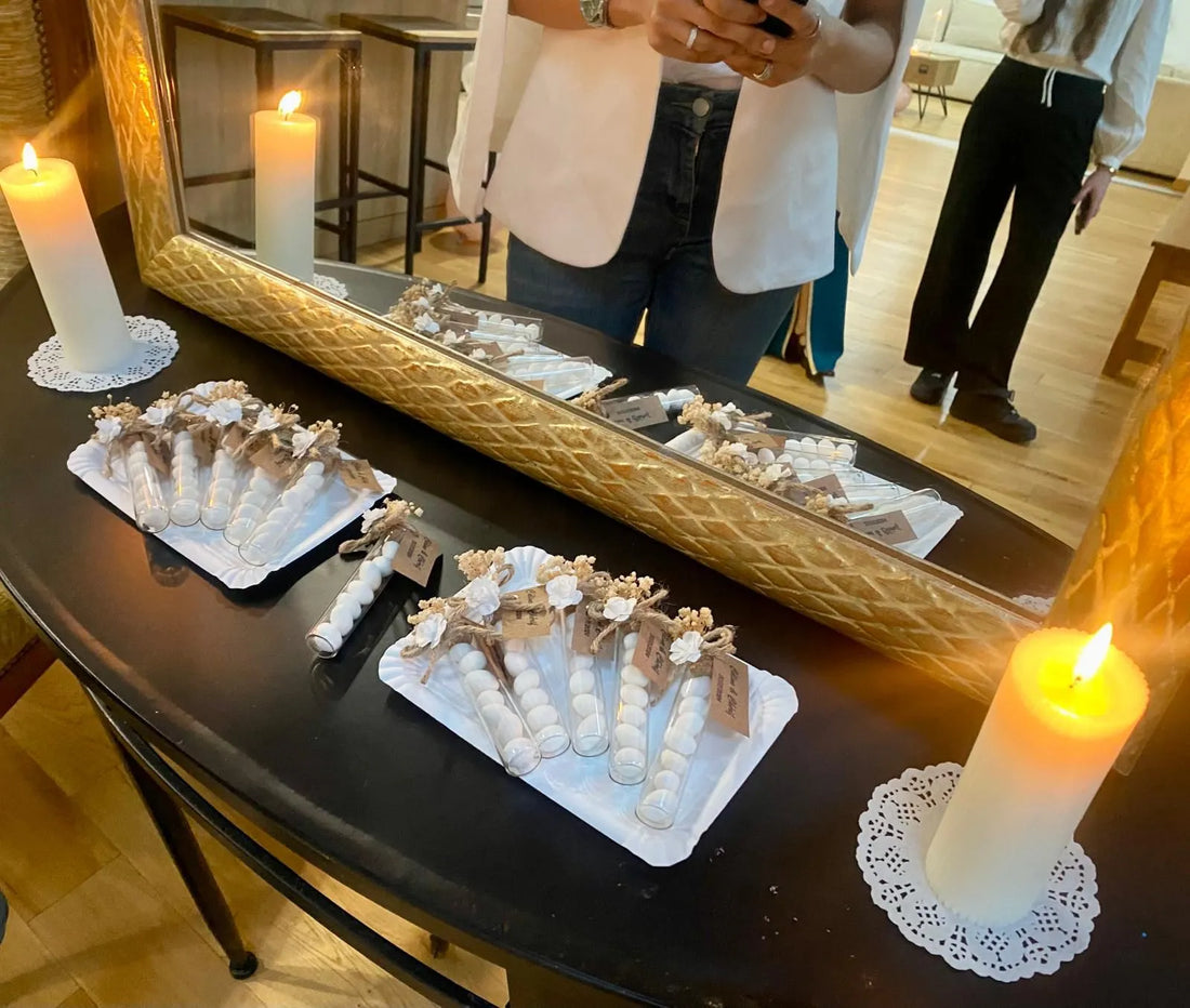 Dragées Lia personnalisées événement Céline