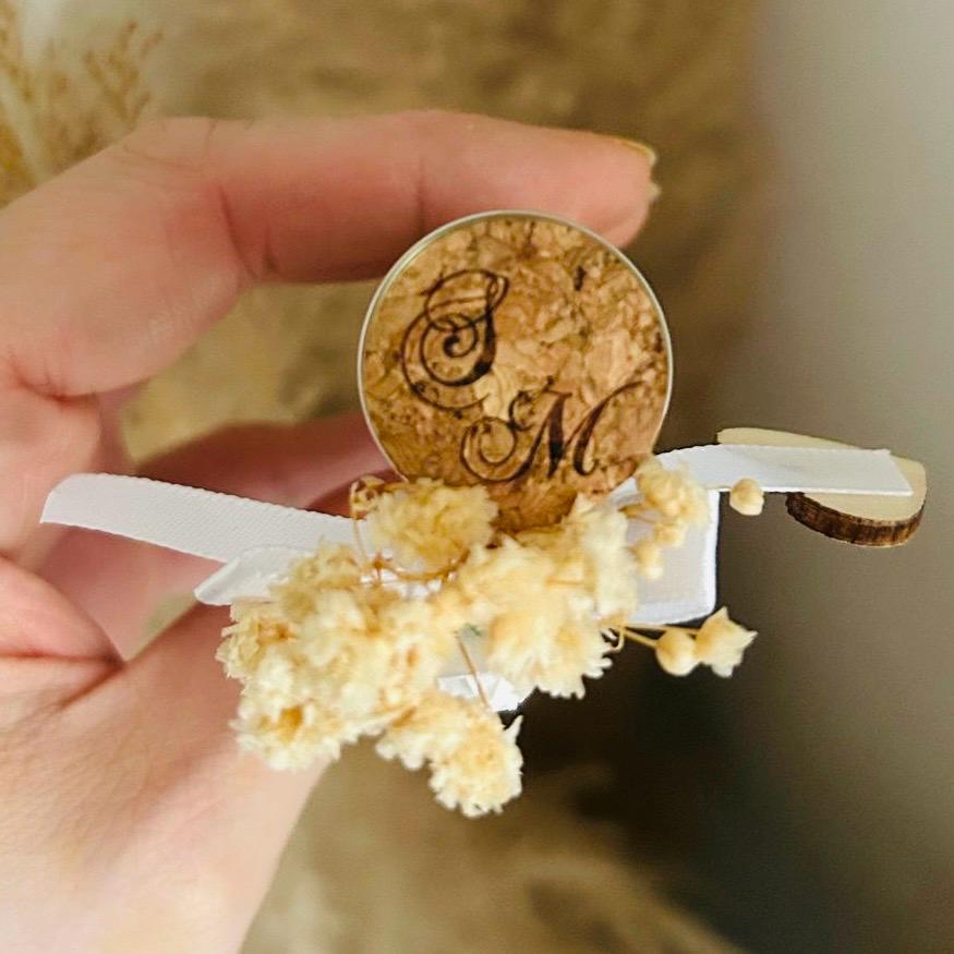 Dragée Blanco personnalisé Cadeau invité mariage