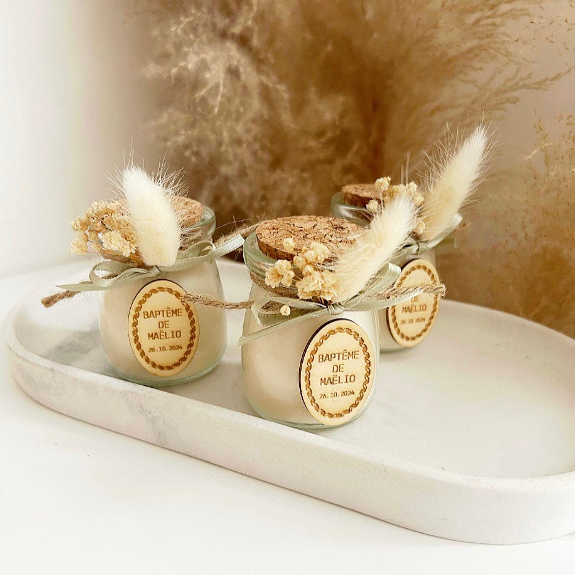 Bougie Médaillon Sauge - MON CADEAU INVITE