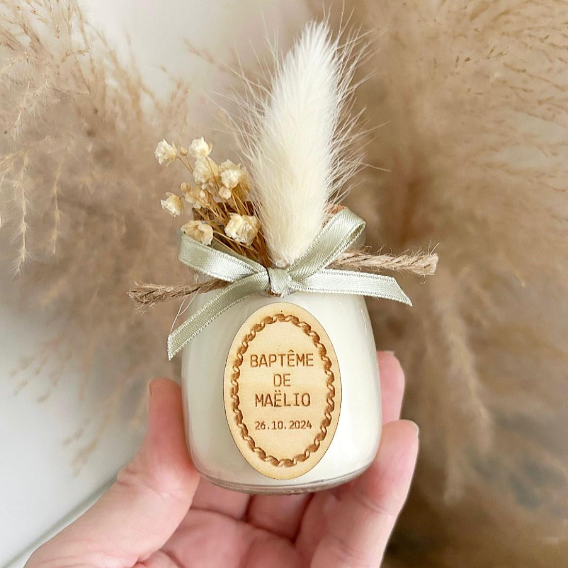 Bougie Médaillon Sauge - MON CADEAU INVITE