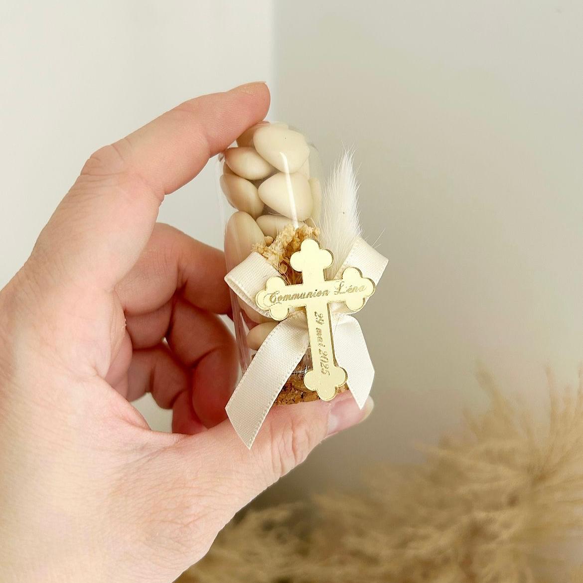 Dragée Cloche Croix - MON CADEAU INVITE