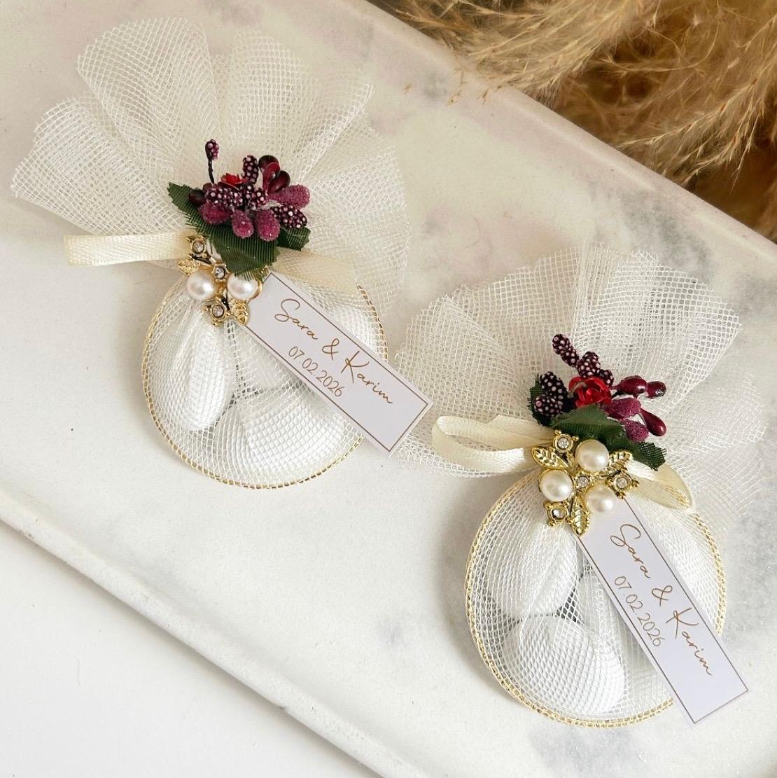 Dragées GRAPPIA en cadeaux invités pour événement, style élégant et raffiné